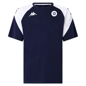 Otroška majica Kappa LORETO Blue Marine/White 12Y