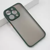 Maska Matte za iPhone 15 Pro Max pacifik zelena