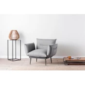 Atelier del Sofa Fotelja Jax 90x95x80cm Siva