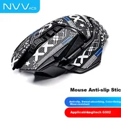 NVV Nalepnice za miš Logitech G502, G502 Hero, Crna