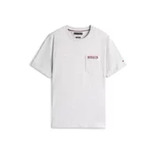 TOMMY HILFIGER Majica pegasto siva