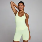 MP ženska majica brez rokavov Tempo s prepletenimi naramnicami - washed lime - XXL