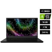 RAZER BLADE prenosnik 15 QHD 240Hz, i7-13800H, 16GB, 1TB SSD, RTX 4070, W11