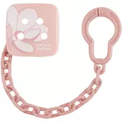 Canpol babies Gold Soothers Holder lancic za dudu Pink 1 kom