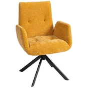 Homestar Fotelj 60x61x88 cm rumene barve