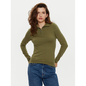 Vero Moda Pulover Happiness 10317993 Zelena Slim Fit