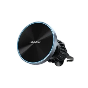 Joyroom Magnetno držalo za avto 15W polnilec za prezračevalno rešetko črno