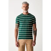 Tommy Hilfiger Majica MW0MW10800 Zelena Regular Fit