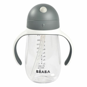 Beaba bocica sa slamkom 300ml – Mineral Grey