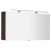 SAPHO CLOE Zrcalna Omara z LED Osvetlitvijo, Borovica Rustik 100x50x18 cm