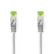 Nedis omrežni kabel CAT7 | S/FTP | RJ45 moški | RJ45 moški | 3,00 m | Brez oprijema | Okrogla | LSZH | Siva | Oznaka