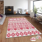 Conceptum Hypnose Tepih sa novogodišnjim motivima Asr-Crpt-99, Pravougaoni, 120 x 180 cm, Šareni