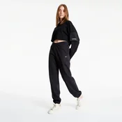 Hlače NikeLab Womens Fleece Pants Black/ White L