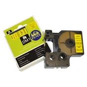 Fenix D1-43618Bk/Y RUMEN trak - ČRN izpis, 6mmx7m, nadomešča trak DYMO 43618 D1