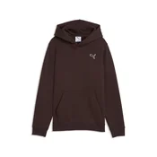 PUMA Essentials Elevated Hoodie Youth, Sweatshirts, Chocolate Fondue, 11-12Y