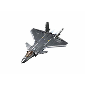 Sluban Army Model Bricks Nevidna kovinska prevleka J-20 Aircraft