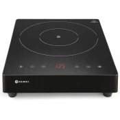 Hendi Prijenosni indukcijski štednjak s dodirnom plocom, 1 zona grijanja, Black Line, promjer 28 cm, 3500 W - 239421