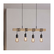 Eglo 43512 - Viseci luster TOWNSHEND 4xE27/60W/230V