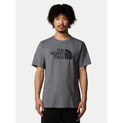 The North Face Majica Easy NF0A8A6C Siva Regular Fit