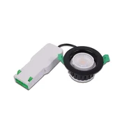 Hera Eco R 68 LED reflektor za vgradnjo, krom, O 9 cm, kovinski, IP65 CCT - Kopalnica - Sodobni - sijajni krom - Kovina