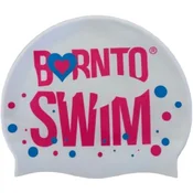 Borntoswim silicone cap junior bela