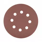 HOGERT Brusni disk čičak fi 125 mm h 8 P180 5 kom