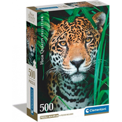 Clementoni - Puzzle Jaguar v džungli - 500 kosov