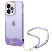 Ovitek Guess GUHCP14XHGCOHU za iPhone 14 Pro Max, vijoličen