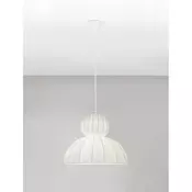 DELINA VISILICA BIJELA TKANINA E27 1X12W IP20 NL9586672