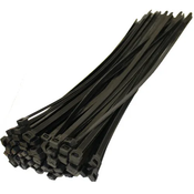 BEOROL Plasticne vezice 8.0x300mm 100/1 crne