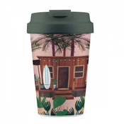 Biorazgradljiv lonček Bioloco Plant Easy Cup 350 ml, Surfer´s paradise