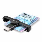 Čitač pametnih kartica Axagon USB 2.0 CRE-SMP1A Smart Card PocketReader
