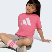ADIDAS SPORTSWEAR Športna trenirka  siva / svetlo roza / bela