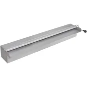 Pravokutna fontana za bazen s LED svjetlom nehrđajući čelik 60 cm