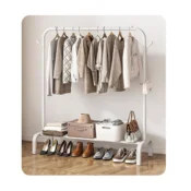 Yupin Stalak za odecu, 100 cm, Beli