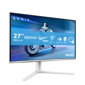 Philips Evnia 6000 27M2N6501L/00 računalni monitor 67,3 cm (26.5) 2560 x 1440 pikseli Quad HD QD-OLED Bijelo