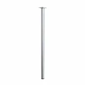 POHIŠTVENA NOGA HETTICH DIY, OKROGLA FI 30X700 MM, IZGLED ALUMINIJ