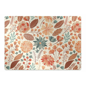 Decormat Podloga za stol parket Artistic flowers 140x100 cm 15 cm