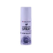 Food Colours SILVER barva v spreju za dekoracijo 50 ml
