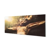 tulup.si Slika na akrilnem steklu Jezus iz lesa 140x70 cm 4 obešalnika
