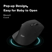W&P Bežicni miš, Bluetooth, Crni