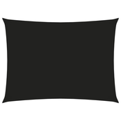 shumee Pravokotna vrtna jadra Oxford Cloth 3,5x5 m Črna