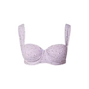 CITA MAASS Bikini zgornji del svetlo lila