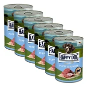 Happy Dog Sensible Puppy & Junior 6 x 400 g/jagnjetina + 10x Snack Puppy & Junior Lamb BREZPLAČNO