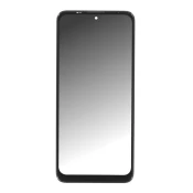 Steklo in LCD zaslon za Motorola Moto E30, originalno (OEM), črno