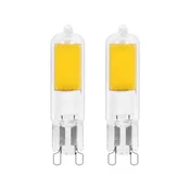 Arcchio LED žarnica s pin bazo, G9, 2,2W, 2700K, komplet 2 - jasno - Steklo