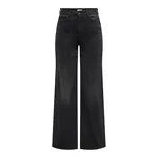 JDY Kavbojke JDYFelina-Fina črn denim