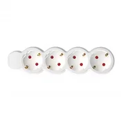 Razvodnik sa 4 mesta 1.5m 1.0mm2 NV4/WH HOME
