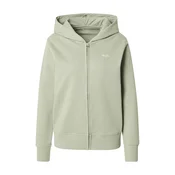 Pepe Jeans Jopa na zadrgo pastelno zelena/bela