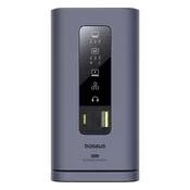 Baseus Spacemate 11-u-1 HUB i punionica, siva B00568101813-01